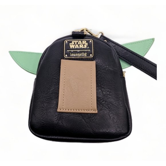 Disney Parks The Child Mandalorian Baby Yoda Star Wars Loungefly Wristlet Bag main image 10